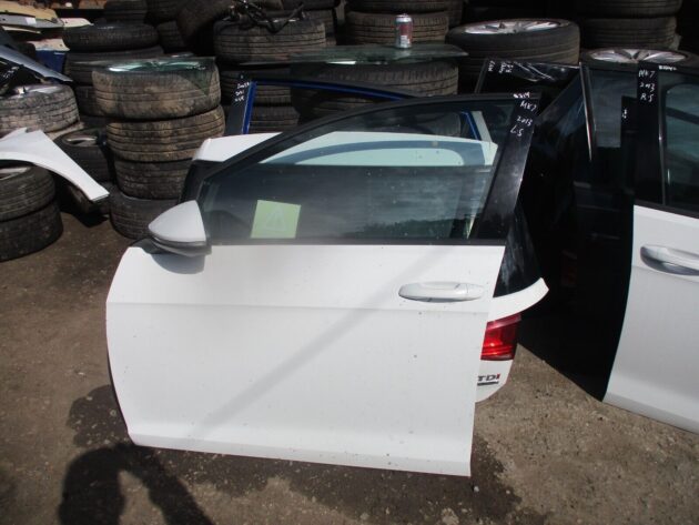2014 GENUINE VW GOLF MK7 FRONT LEFT PASSENGER SIDE BARE SHELL DOOR - Image 3