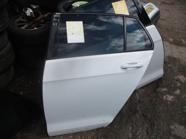 2014 GENUINE VW GOLF MK7 REAR LEFT PASSENGER SIDE BARE SHELL DOOR - Image 2