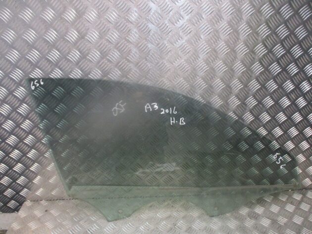 2016 GENUINE AUDI 8V HATCHBACK FRONT RIGHT DRIVER SIDE DOOR WINDOW GLASS OSF