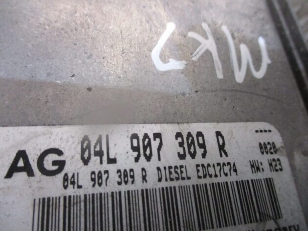 2017 GENUINE VW GOLF MK7 ECU ENGINE  CONTROL MODULE UNIT 04L907309R - Image 2