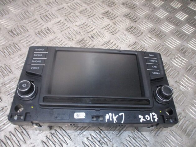 2017 GENUINE VW GOLF MK7 SAT NAV RADIO CD PLAYER HEAD UNIT 3G0919605D - Image 2
