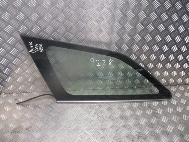 2014 GENUINE TOYOTA AURIS ESTATE REAR LEFT PASSENGER SIDE QUARTER WINDOW GLASS - Image 3