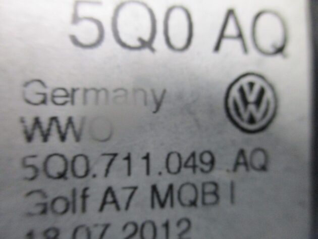 2017 VW GOLF MK7 6 SPEED MANUAL GEAR SHIFTER SELECTOR MECHANISM 5Q0711049AQ OEM - Image 4