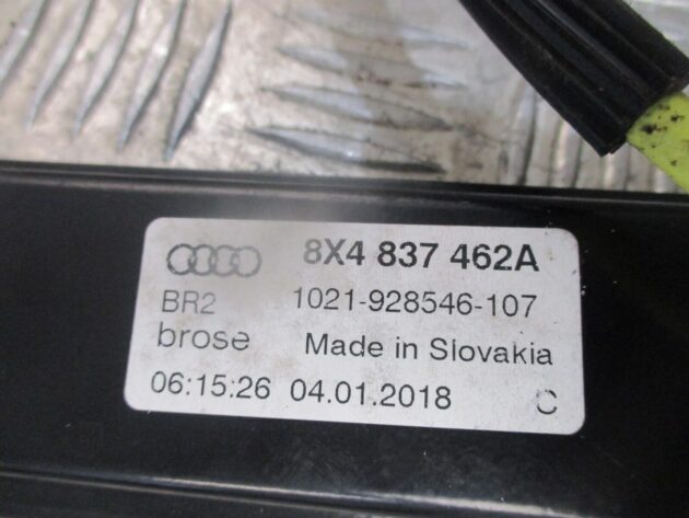 2016 GENUINE AUDI A1 8X FRONT RIGHT DRIVER SIDE WINDOW REGULATER 8X4837462A - Image 2