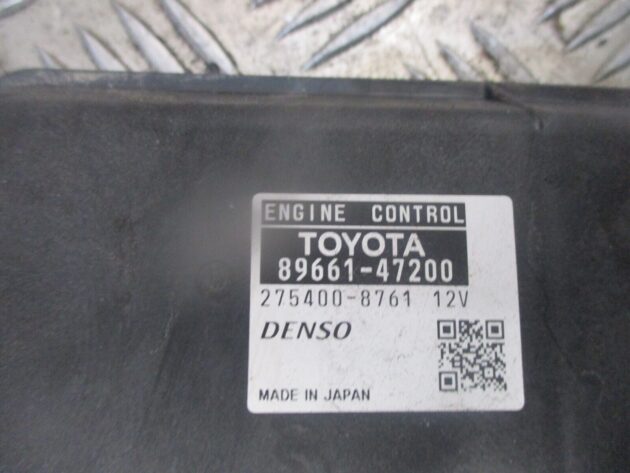 2012 GENUINE TOYOTA PRIUS 1.8 HYBRID ENGINE ECU CONTROL MODULE 89661-47200 - Image 2