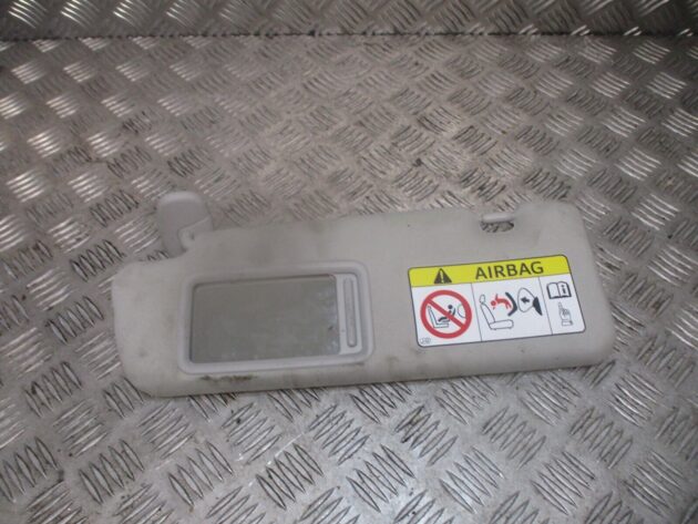 2012 GENUINE TOYOTA PRIUS FRONT LEFT PASSENGER SIDE SUNVISOR NSF