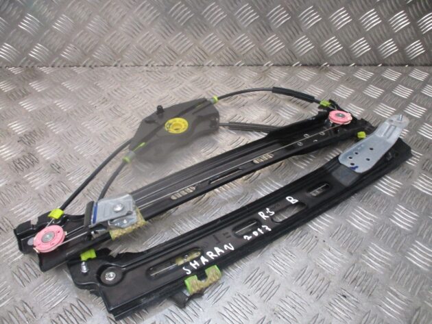 2013 GENUINE VW SHARAN REAR RIGHT DRIVER SIDE WINDOW REGULATER 7N0843700F - Image 2