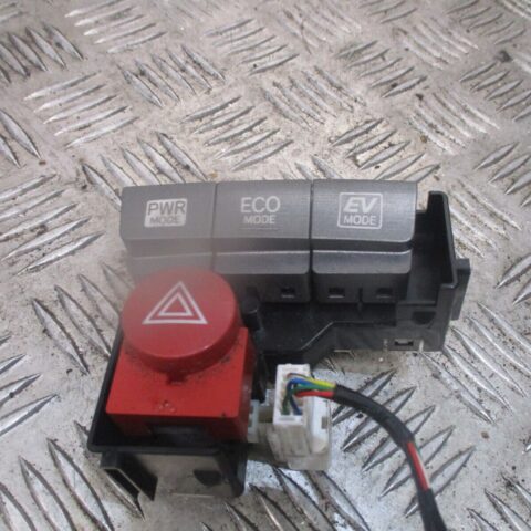2012 GENUINE TOYOTA PRIUS HAZARD PWR ECO EV MODE SWITCH PANEL 75D8091