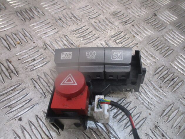 2012 GENUINE TOYOTA PRIUS HAZARD PWR ECO EV MODE SWITCH PANEL 75D8091