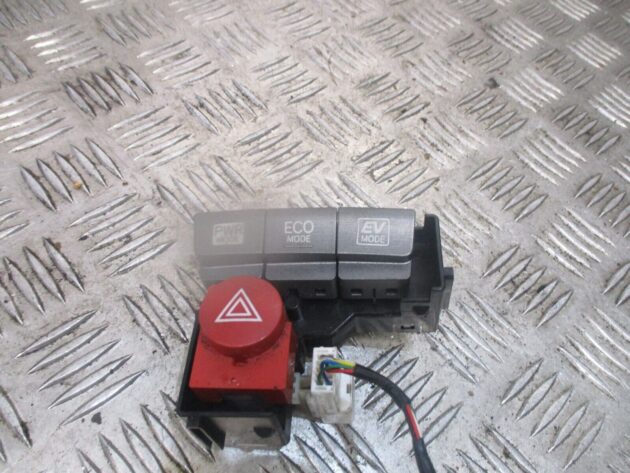 2012 GENUINE TOYOTA PRIUS HAZARD PWR ECO EV MODE SWITCH PANEL 75D8091 - Image 2
