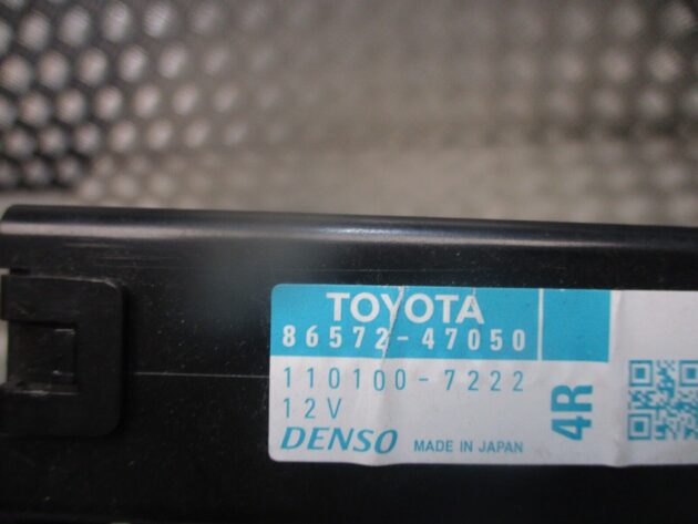 2012 GENUINE TOYOTA PRIUS PEDESTRIAN PARKING SPEAKER RELAY 86572-47050 - Image 2