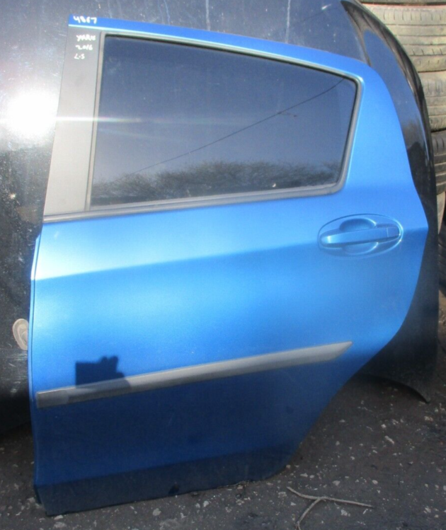 2016 GENUINE TOYOTA YARIS REAR LEFT PASSENGER SIDE BARE SHELL DOOR NSR