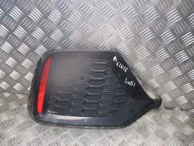 2018 GENUINE HONDA CIVIC REAR RIGHT DRIVER SIDE BUMPER GRILL - Image 2