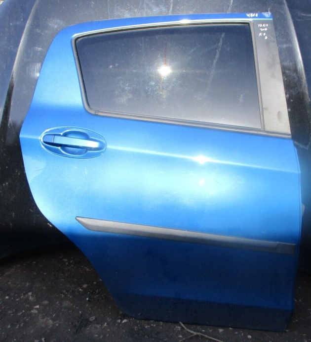 2016 GENUINE TOYOTA YARIS REAR RIGHT DRIVER SIDE BARE SHELL DOOR OSR