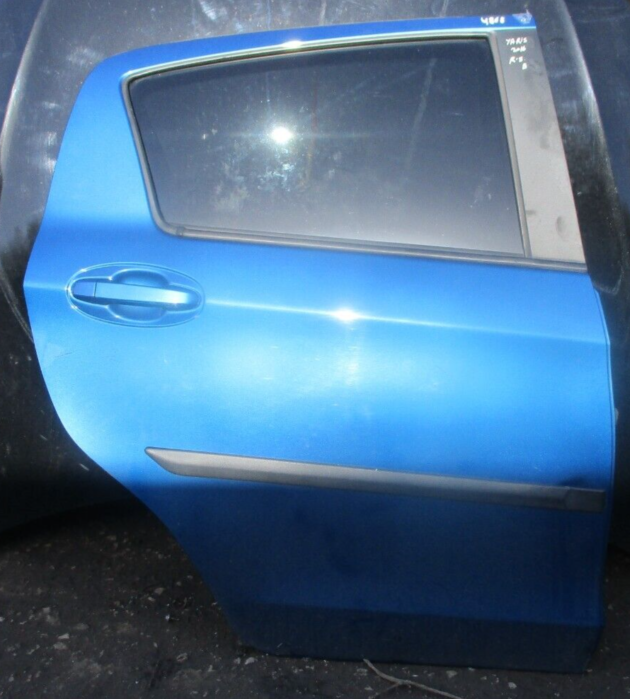 2016 GENUINE TOYOTA YARIS REAR RIGHT DRIVER SIDE BARE SHELL DOOR OSR - Image 2
