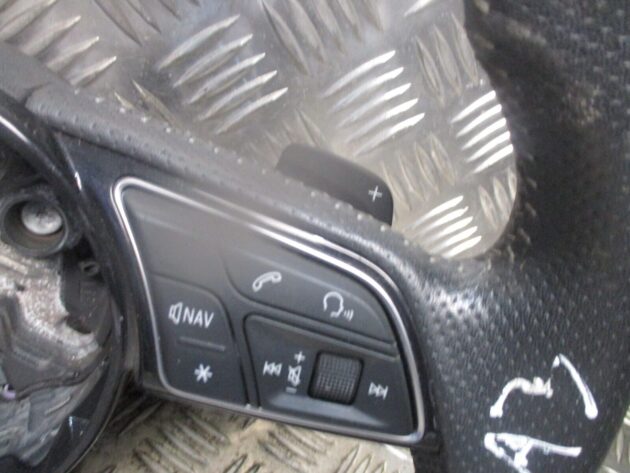 2015 AUDI A3 8V FRONT RIGHT DRIVERS MULTIFUNCTION STEERING WHEEL 8V0419091CN OEM - Image 3