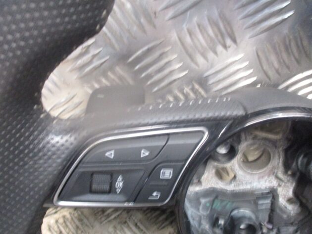 2015 AUDI A3 8V FRONT RIGHT DRIVERS MULTIFUNCTION STEERING WHEEL 8V0419091CN OEM - Image 4