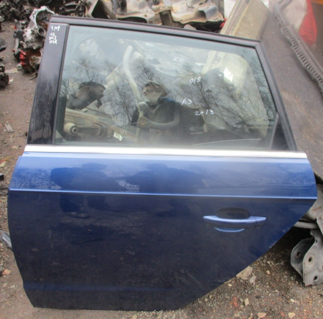 2013 GENUINE AUDI A3 8V HATCHBACK REAR LEFT PASSENGER SIDE BARE SHELL DOOR