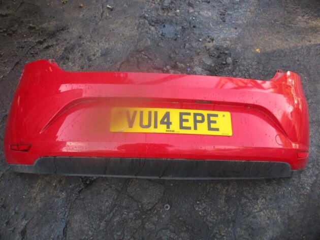 2014 GENUINE SEAT LEON HATCHBACK REAR COMPLETE BUMPER - Image 2