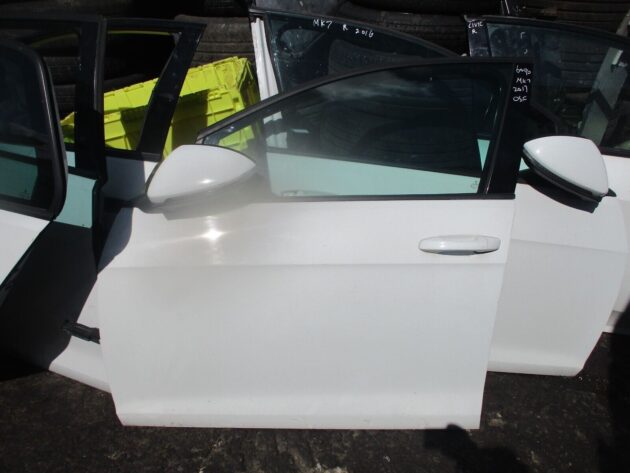 2017 GENUINE VW GOLF MK7 FRONT LEFT PASSENGER SIDE BARE SHELL DOOR NSF - Image 2