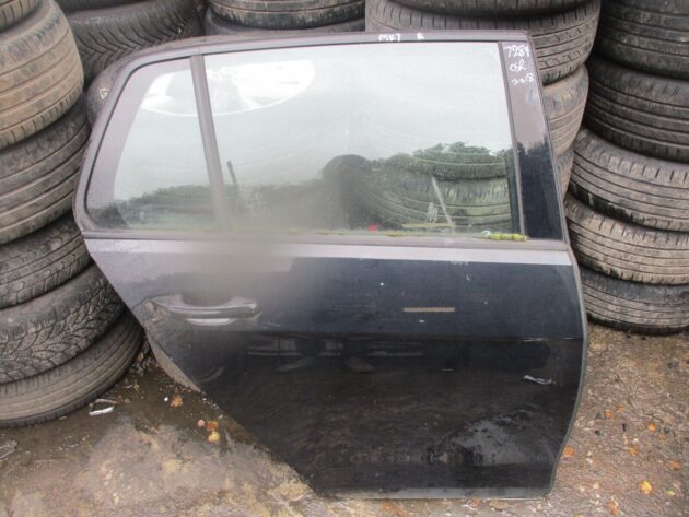 2018 GENUINE VW GOLF MK7 REAR RIGHT DRIVER SIDE BARE SHELL DOOR OSR - Image 2