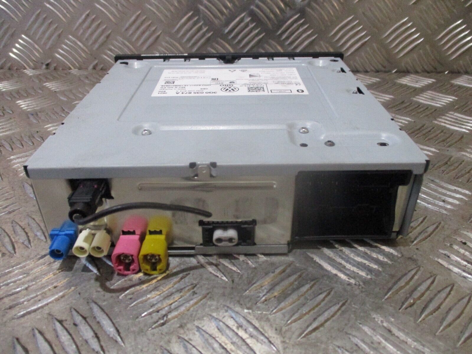 2015 VW GOLF MK7 MULTIMEDIA SAT NAV HEAD UNIT 7 SCREEN 3Q0035874 3G0914605D - Image 7