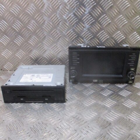 2016 VW GOLF MK7 GTD MMI MULTIMEDIA HEAD UNIT & SCREEN 3Q0035874A 3G0919605D OEM