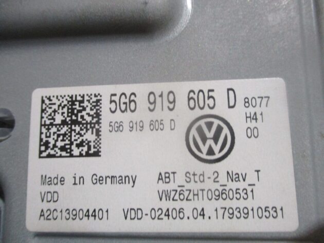 2017 GENUINE VW GOLF MK7 FRONT SAT NAVIGATION MEDIA SCREEN 5G6919605D - Image 2