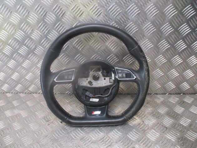 2014 GENUINE AUDI A3 8V SLINE FLAT BOTTOM STEERING WHEEL 8V0419091H - Image 2