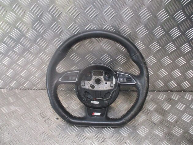2014 GENUINE AUDI A3 8V SLINE FLAT BOTTOM STEERING WHEEL 8V0419091H - Image 4