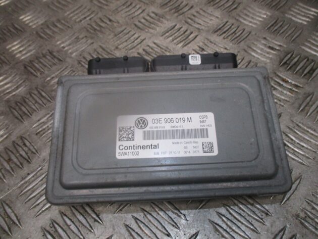 2012 GENUINE VW POLO 6R 1.2 PETROL ENGINE ECU CONTOL MODULE 03E906019M