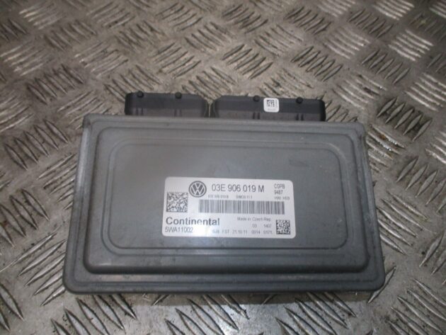 2012 GENUINE VW POLO 6R 1.2 PETROL ENGINE ECU CONTOL MODULE 03E906019M - Image 3