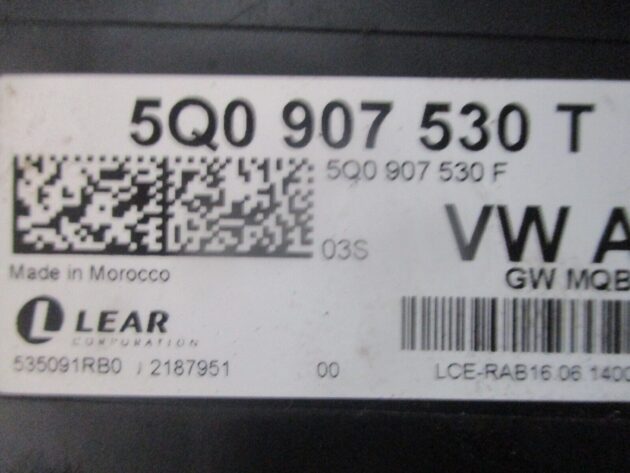 2014 GENUINE SKODA OCTAVIA GATEWAY CONTROL MODULE ECU 5Q0907530T - Image 2