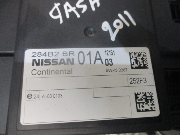 2012 GENUINE NISSAN QASHQI 1.5 DCI BODY CONTROL UNIT ECU 284B2-BR01A - Image 2