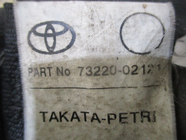 2010 TOYOTA AURIS HATCHBACK FRONT LEFT PASSENGER SIDE SEAT BELT 73220-02121 - Image 2