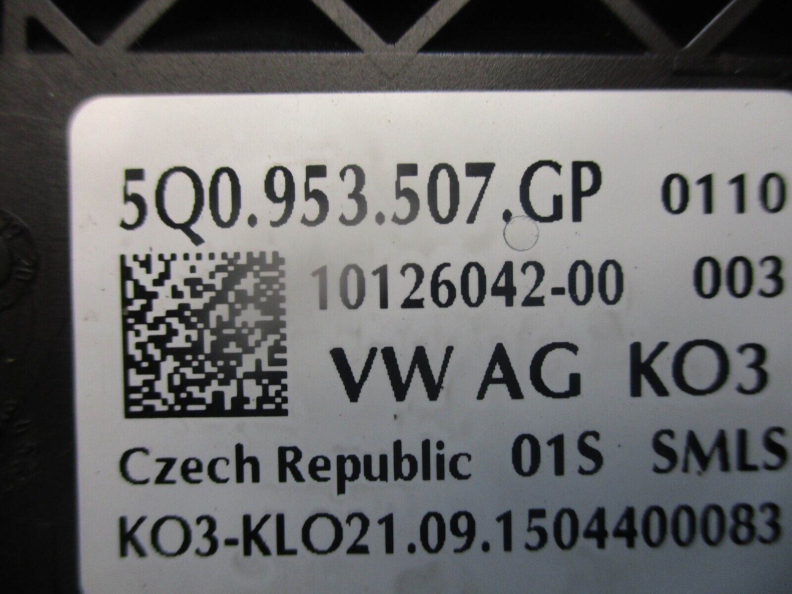 2015 GENUINE SEAT LEON INDICATER WIPER STALK 5Q0953507GP 5Q0953513R - Image 2