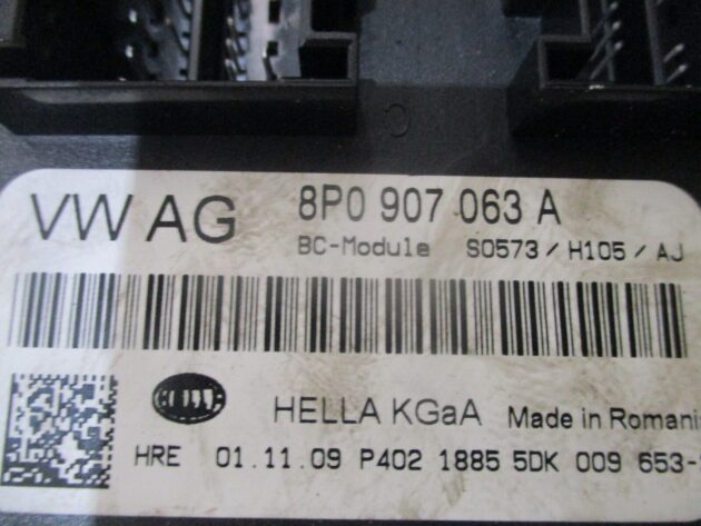 2012 GENUINE AUDI A3 8P BCM BODY CONTROL MODULE ECU 8P0907063A - Image 2