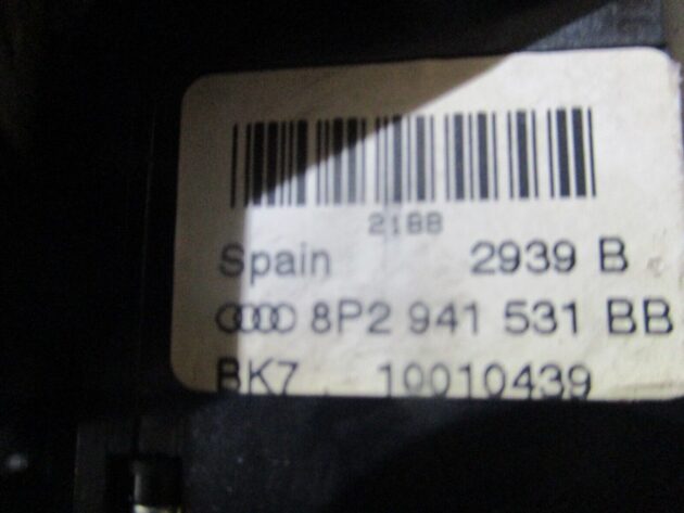 2012 GENUIN AUDI A3 8P HEADLIGHT FOG LIGHT ADJUSTER SWITCH 8P0919094 8P2941531BB - Image 2