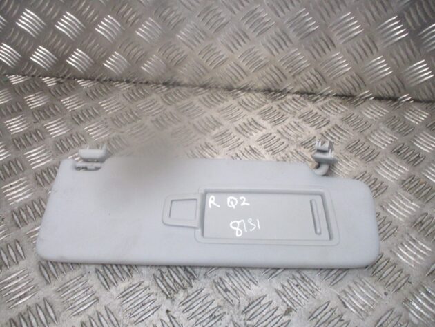 2018 GENUINE AUDI Q2 FRONT RIGHT DRIVER SIDE SUN VISOR 8V5857552A