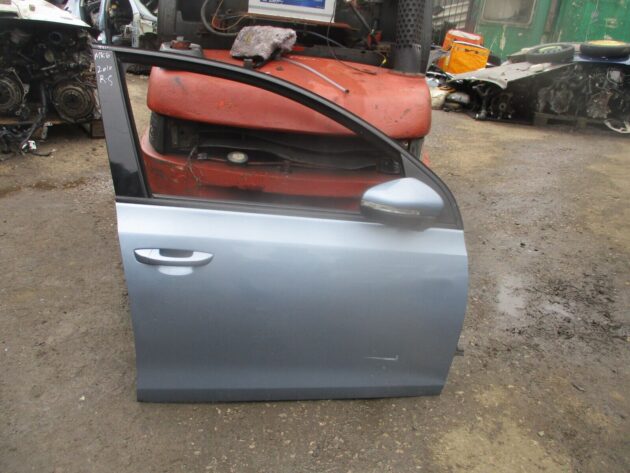 2012 GENUINE VW GOLF MK6 FRONT RIGHT DRIVER SIDE BARE SHELL DOOR OSF - Image 3
