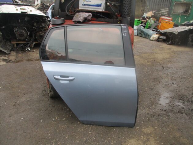 2012 GENUINE VW GOLF MK6 REAR RIGHT DRIVER SIDE BARE SHELL DOOR OSR - Image 2