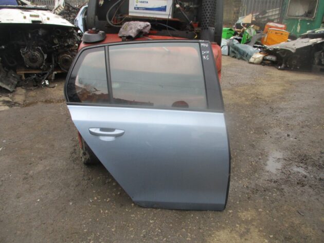 2012 GENUINE VW GOLF MK6 REAR RIGHT DRIVER SIDE BARE SHELL DOOR OSR - Image 3