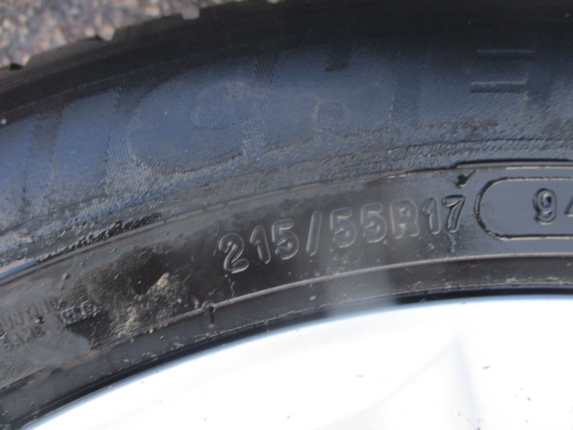 2016 GENUINE AUDI Q2 17'' INCH ALLOY WHEEL TYRE 215/55R17 81A601025B - Image 2