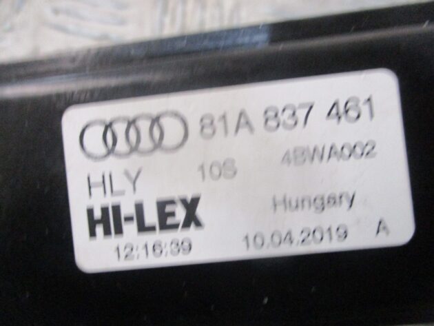 2019 GENUINE AUDI Q2 FRONT LEFT PASSENGER SIDE WINDOW REGULATER 81A837461 - Image 2