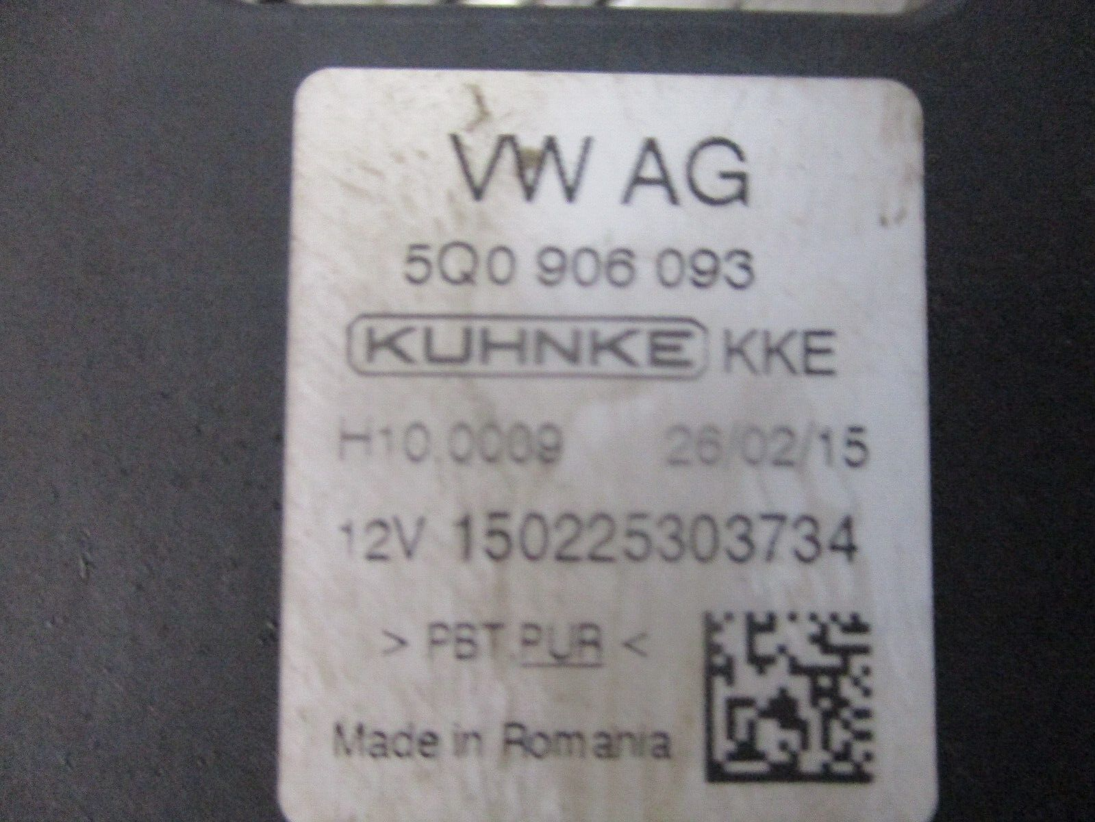 2015 GENUINE VW GOLF MK7 FUEL PUMP ECU CONTROL MODULE 5Q0906093 - Image 2