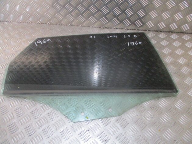 2014 GENUINE AUDI A3 8V REAR LEFT PASSEBGER SIDE DOOR WINDOW GLASS NSR - Image 3