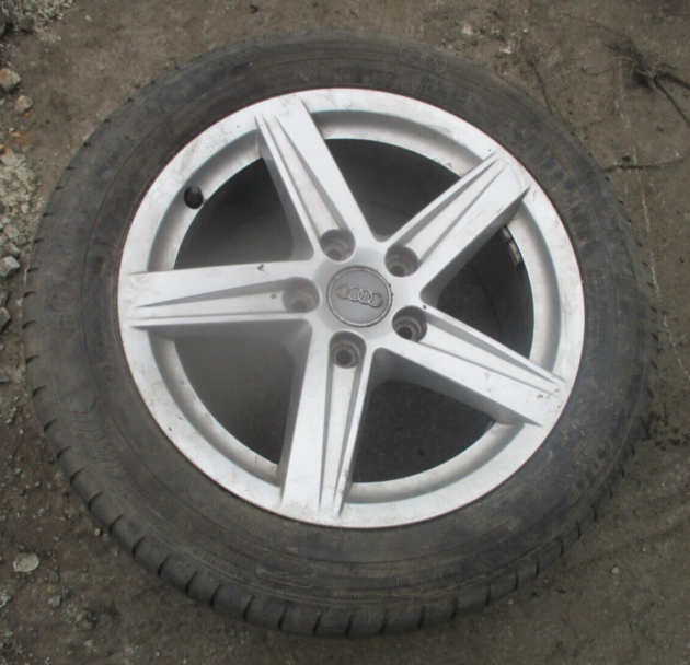 2016 GENUINE AUDI A3 8V 16'' INCH ALLOY WHEEL TYRE 205/55 R16 8V0601025CR