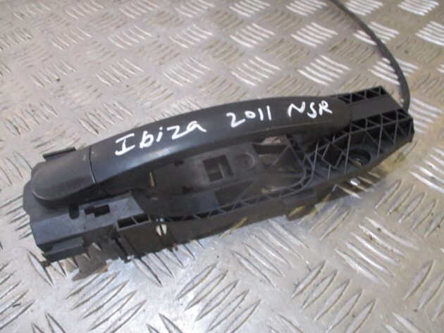 2008-17 SEAT IBIZA REAR LEFT PASSENGER SIDE EXTERIOR DOOR HANDLE - Image 2