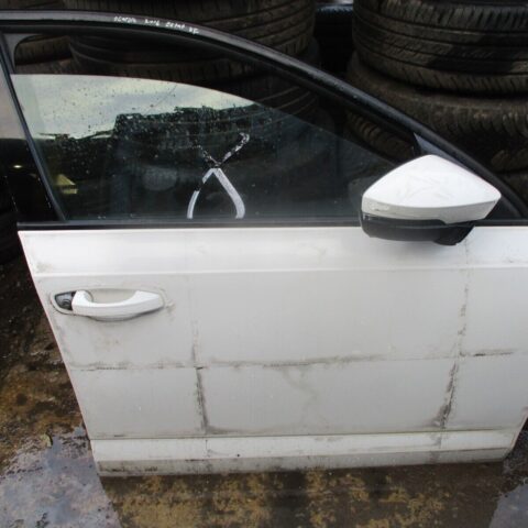 2016 GENUINE SKODA OCTAVIA FRONT RIGHT DRIVER SIDE BARE SHELL DOOR OSF