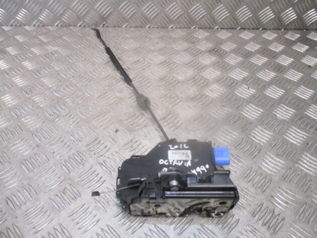 2012 GENUINE SKODA OCTAVIA REAR RIGHT DRIVER SIDE DOOR LOCK MECHANISM OSR